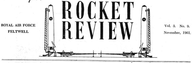 Title banner for the Rocket Review newspaper
